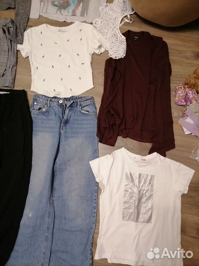 Пакет одежды на девочку 12-14 лет