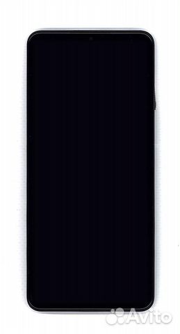 Дисплей Samsung Galaxy M12 M127F черный+рамка Orig