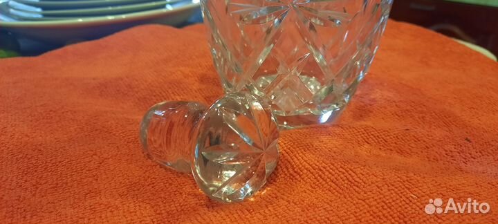 Графин хрустальный Чехославакия
