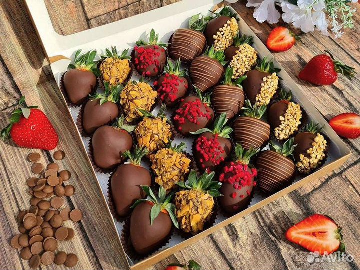 Клубника в шоколаде