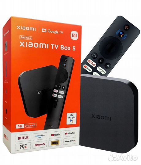 TV приставка / медиаплеер Xiaomi Mi Box S 2nd Gen