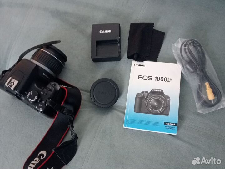 Зеркальный фотоаппарат canon EOS 1000D