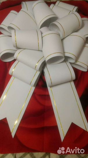 Бант на машину большой подарочный