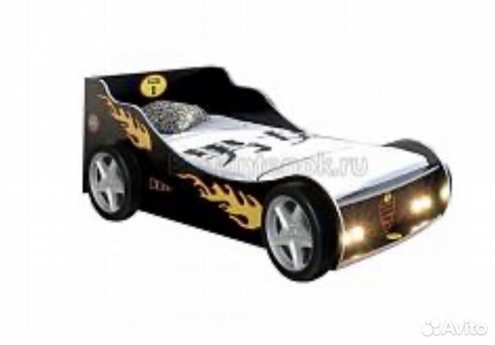 Кровать-машина cilek turbo black