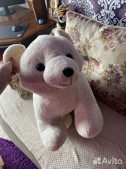 Мягкая игрушка белый медведь (polar bear)