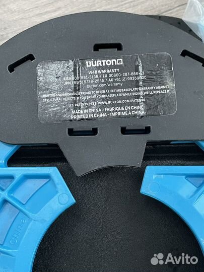 Крепления burton freestyle L