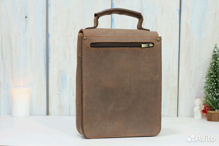 Сумка мужская кожаная