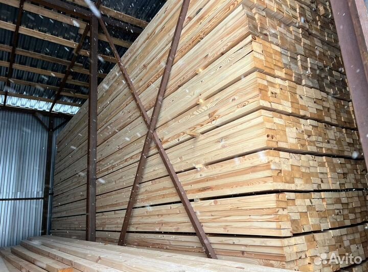 Доска обрезная 25х150х6000мм от производителя