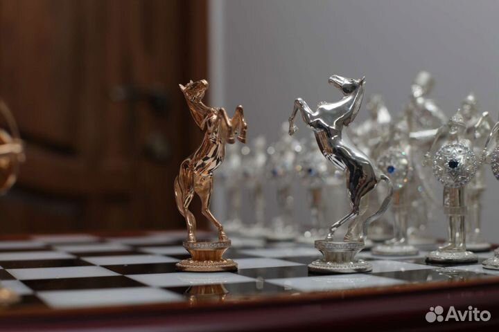 Шахматы ручной работы новые