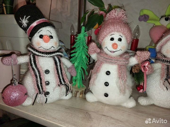 Снеговики ручной работы и на заказ