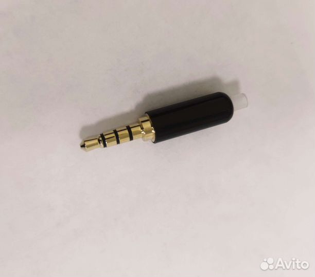 Штекер аудио AUX miniJack 3.5mm 4 контакта