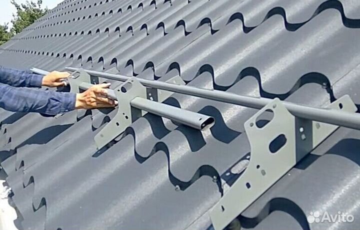 Снегозадержатели с монтажом