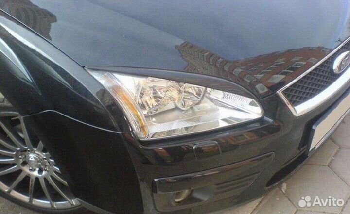 Реснички на Ford Focus 2 (2004-2008) узкие новые