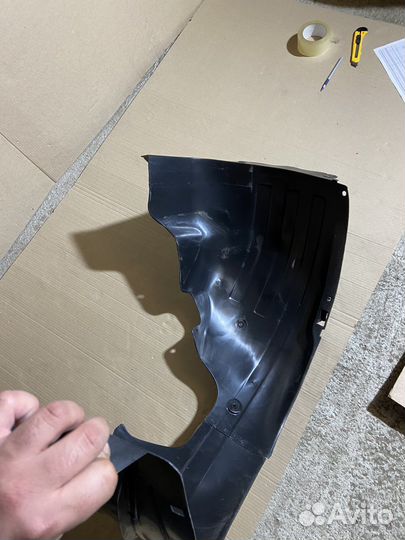 Передние подкрылки Hyundai Solaris 2