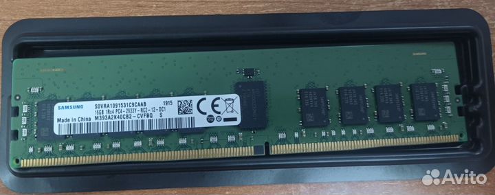 Оперативная память ECC Samsung 16GB DDR4