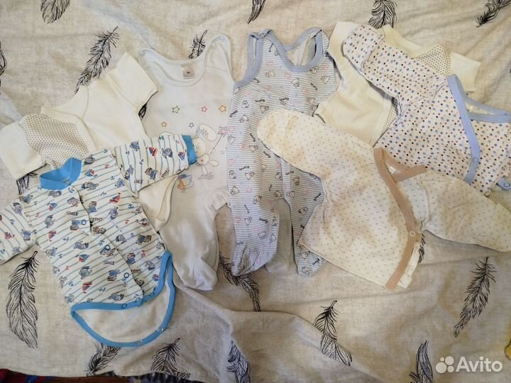 Детские вещи пакетом на мальчика 56размер