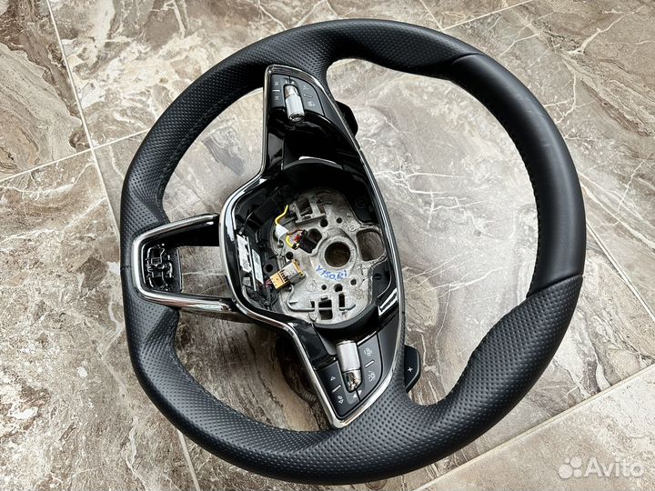 Руль skoda VRS 2022 MQB подогоев лепестки