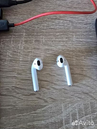 Наушники apple earpods lightning 2