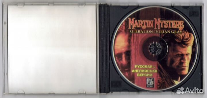 Martin Mystère: Operation Dorian Gray. CD пк PC ди