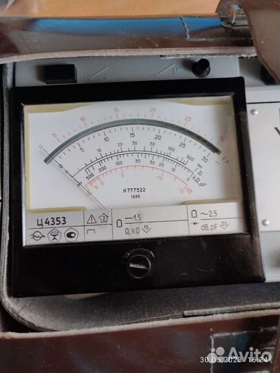 Прибор электроизмерительный (мультиметр) ц 4353