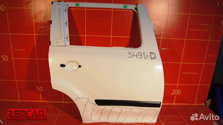 Дверь задняя правая Skoda Yeti