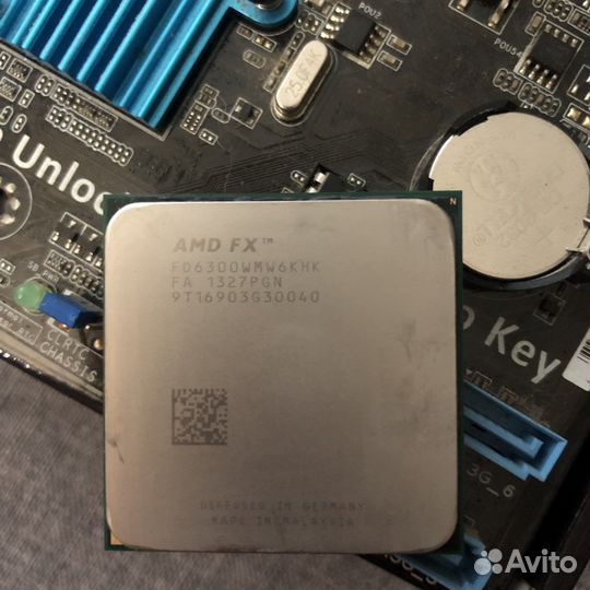 Материнская плата am3+, amd fx 6300, RAM 16Gb