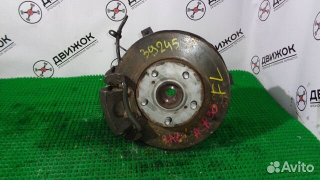 Тормозной диск toyota ACR30 перед лево