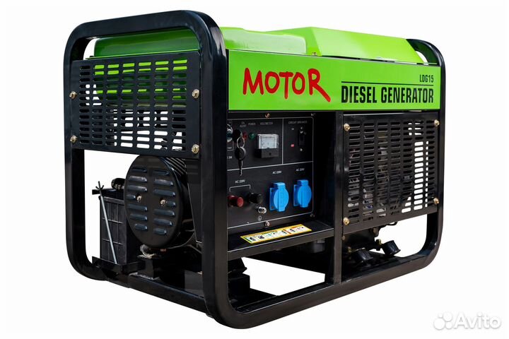 Дизельный генератор 12 кВт однофазный