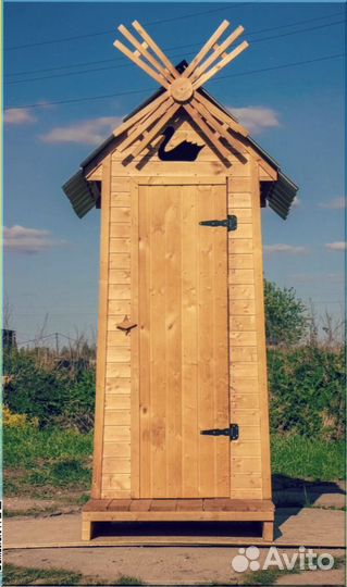 Дачный туалет с дельфином TAC