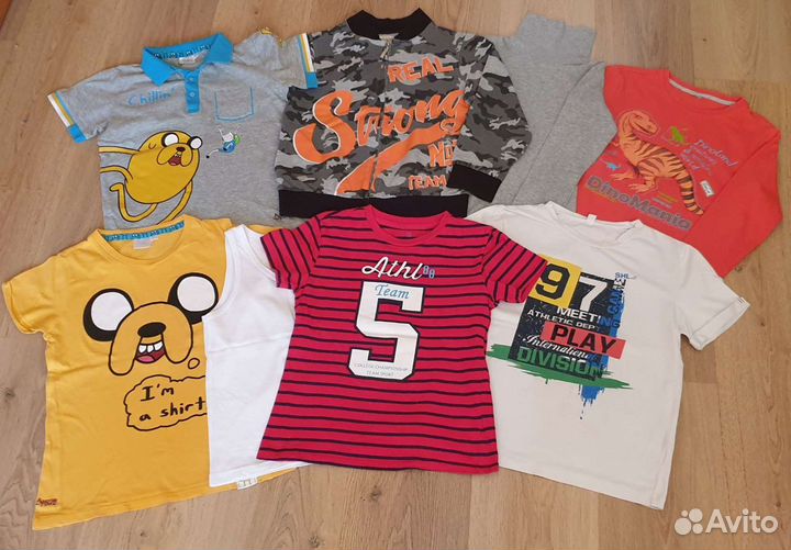 Вещи пакетом на мальчика 128см