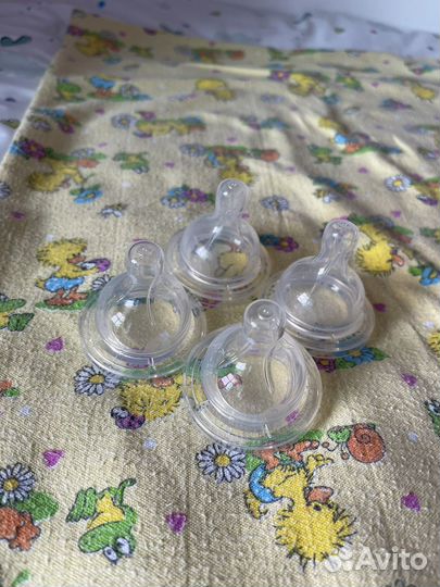 Соски для бутылочек avent 2 и 3