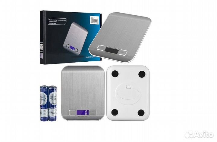 Электронные кухонные весы до 5 кг