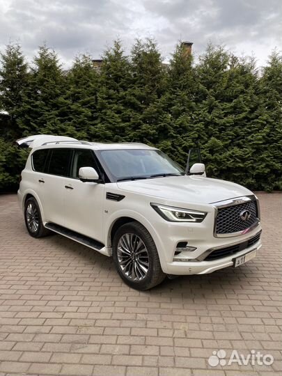 Infiniti QX80 5.6 AT, 2018, 135 000 км