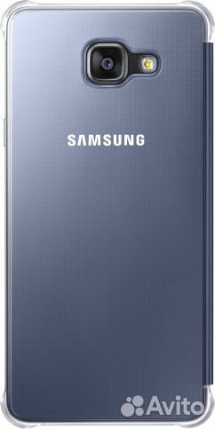 Оригинальный Чехол Clear View на samsung A7 (2016)