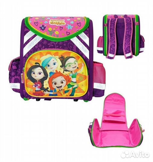 Школьный Рюкзак эргоном Сказочный патруль