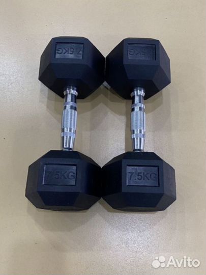 Гантели по 7,5 кг