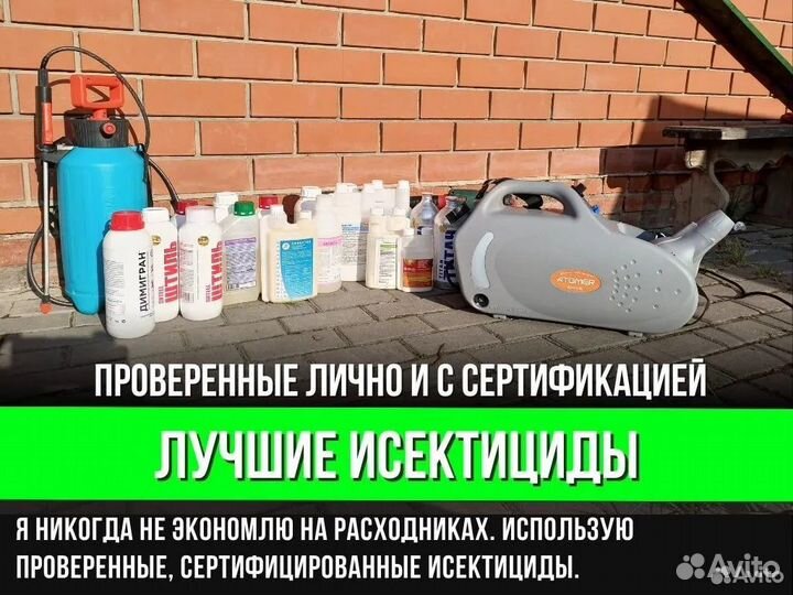 Уничтожение тараканов. Дезинфекция клопов. Травить