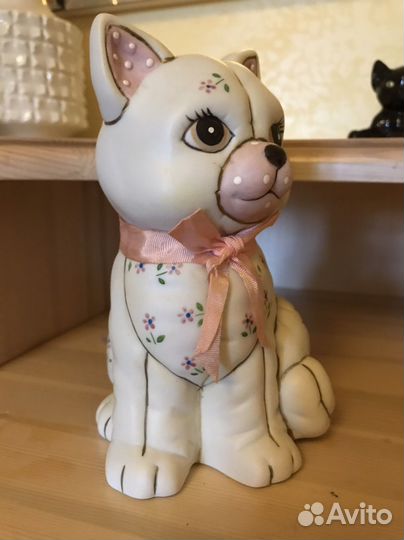 Фарфоровая статуэтка Кот Lefton Япония