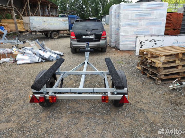 Прицеп легковой 81771С.012 с опорным колесом
