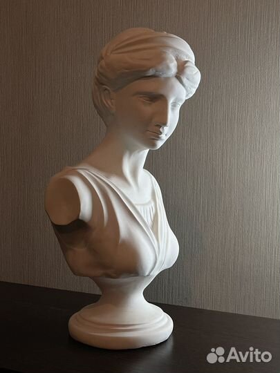 Гипсовый бюст Афины(ручная работа)