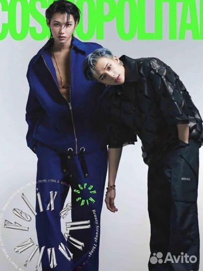 Журнал stray kids cosmopolitan