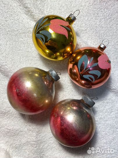 Елочные игрушки СССР