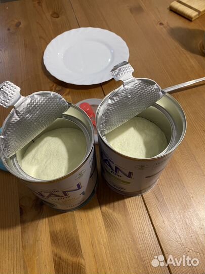 Детское питание смесь NAN