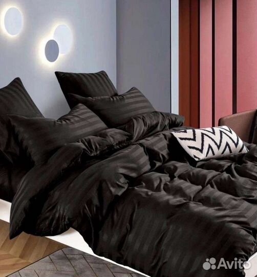 Белье постельное страйп сатин 2 сп