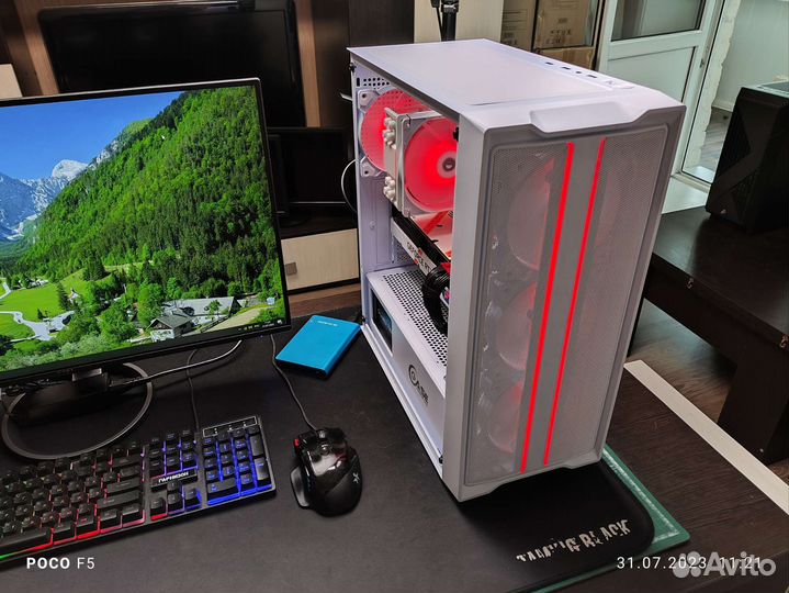 Игровой топ комп RTX3070 Ti+ Intel I5 12400F