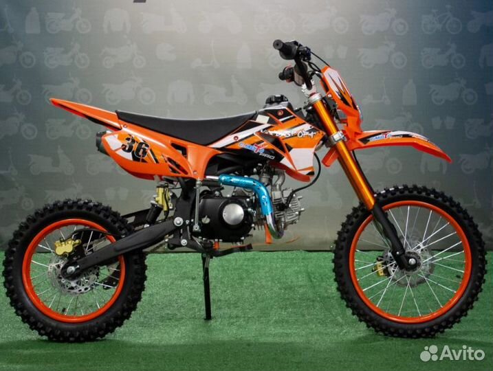 Питбайк 125сс CMoto KXD 608 Люкс 17/14