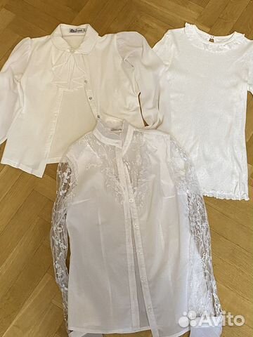 Рубашки школьные для девочки