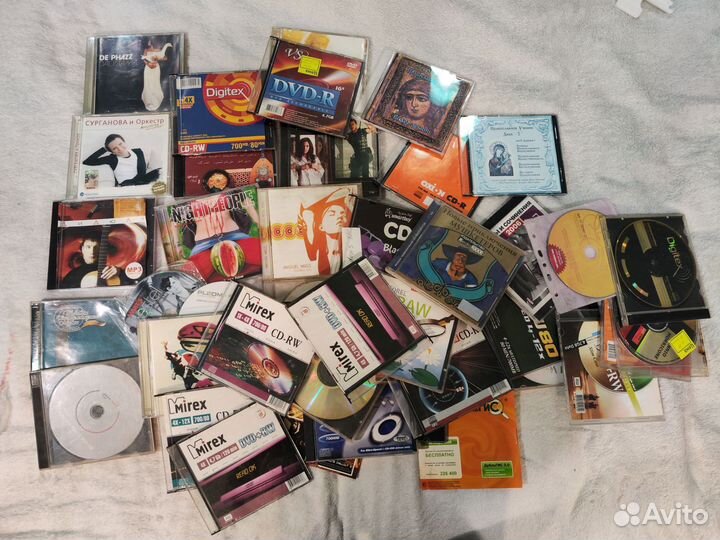 Cd диски одним лотом