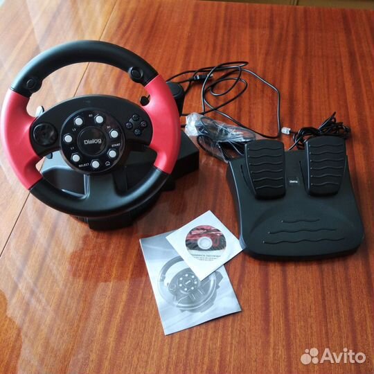 Игровой руль Dialog E-racer