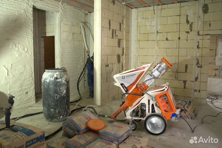 Аренда штукатурной станции без залога НДС